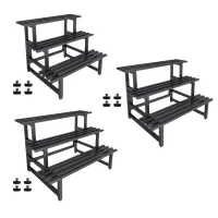 3 Tier Metal Plant Stand thumbnail 5