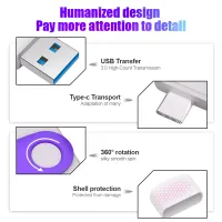 USB-C Flash Drive 128GB High Speed thumbnail 4