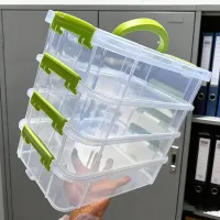 Clear Stackable Storage Box Drawers thumbnail 2