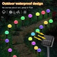 Solar Bubble Ball String Lights thumbnail 4