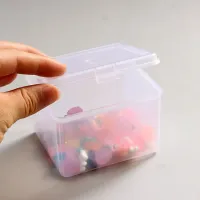 Clear Plastic Storage Box with Lid thumbnail 3