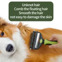 3-in-1 Pet Deshedding Brush & Comb thumbnail 5