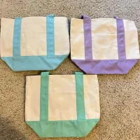 Minimalist Canvas Tote Commuter Bag thumbnail 3