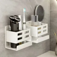 Aluminum Bathroom Storage Rack thumbnail 6