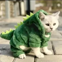Dinosaur Pet Halloween Costume Hoodie thumbnail 1