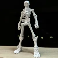 Posable Mini Skeleton Figurines for Halloween thumbnail 1