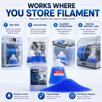 3D Printer Filament Silica Gel Desiccant 1000g thumbnail 5