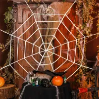 Halloween Giant Spider Web Decoration thumbnail 3