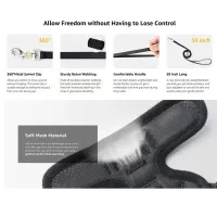 Escape Proof Cat Harness & Leash Set thumbnail 5