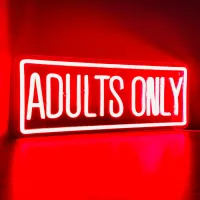 Adults Only Neon LED Sign thumbnail 4