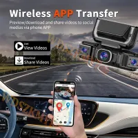 360° 4-Camera Car DVR with WiFi thumbnail 4