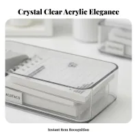 Stackable Transparent Organizer Set thumbnail 2