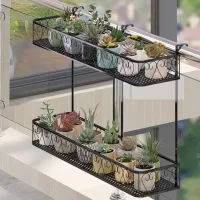 Multi-Tier Balcony Plant Stand thumbnail 2