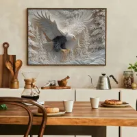 3D Carved Eagle Puzzle 1000pc thumbnail 3