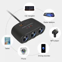 3-in-1 USB-C Car Charger 120W thumbnail 3