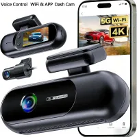 4K WiFi Dual Dash Cam with Night Vision thumbnail 1