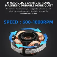 120mm RGB Mirror PC Fan 12V thumbnail 4