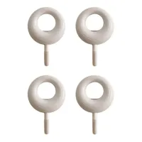 Heavy Duty Adhesive Wall Hooks 4-Pack thumbnail 1