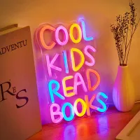LED Neon Kids Reading Lamp - USB Night Light thumbnail 3