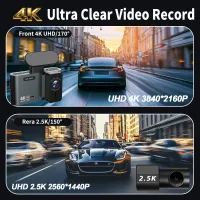 4K WiFi GPS Dual Lens Dash Cam thumbnail 3