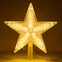 LED Christmas Tree Star Light Topper thumbnail 2