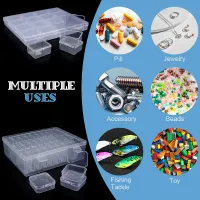 30Pcs Clear Bead Storage Box thumbnail 6