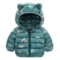 Kids Hooded Lightweight Down Jacket thumbnail 3