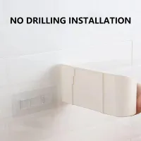 Adhesive Wall-Mounted Storage Rack Organizer thumbnail 2