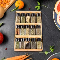 Bamboo 3-Tier Spice Rack thumbnail 5