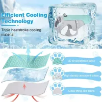 Ice Cooling Dog Vest - Summer Mesh thumbnail 3