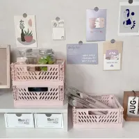 Foldable Storage Basket Set (2-Pack) thumbnail 2