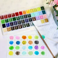 48-Color Granulating Watercolor Set thumbnail 4