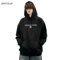 Harajuku Oversized Russia Graphic Hoodie thumbnail 2