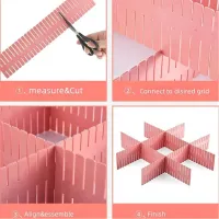 Adjustable Drawer Dividers 4-Pack thumbnail 4