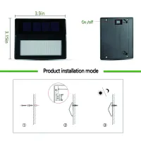 Solar Stair Lights - Outdoor LED Step Lamps thumbnail 3