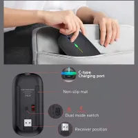 Wireless Bluetooth RGB Mouse 3600DPI thumbnail 6