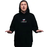 Harajuku Oversized Graphic Hoodie thumbnail 3