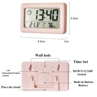 Digital Alarm Clock with Thermometer thumbnail 5