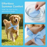Cartoon Pet Ice Cooling Collar thumbnail 5