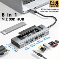 8-in-1 USB C Hub with SSD Storage thumbnail 2