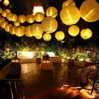 Solar Lantern String Lights thumbnail 2