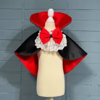 Dog Vampire Cape Halloween Costume thumbnail 4