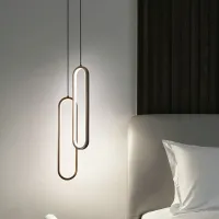 Minimalist Nordic Aluminium Pendant Lamp thumbnail 4