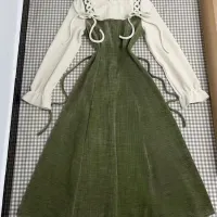 Vintage Plaid Midi Dress thumbnail 4