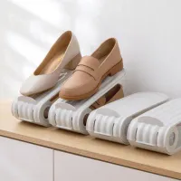 3-Tier Adjustable Shoe Storage Rack thumbnail 1