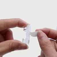Clear Adhesive Cable Clips 30-Pack thumbnail 4