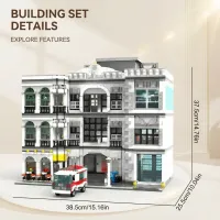 4958PCS Hospital Building Block Set thumbnail 3