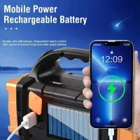 Solar USB Rechargeable Flashlight & Work Light thumbnail 3
