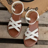 Women's Roman Strap Flat Sandals thumbnail 3