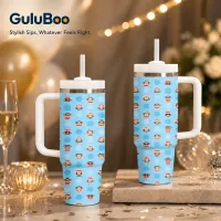 40oz Insulated Tumbler with Handle thumbnail 1